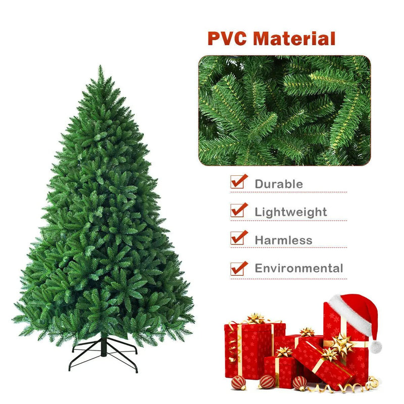5 Feet Artificial Fir Christmas Tree with 600 Branch Tips by DirectDeals