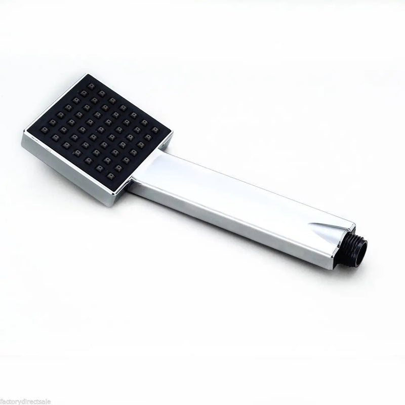 8 Inch LED Rainfall Shower head Arm Control Valve Handspray Shower Faucet Set by DirectDeals