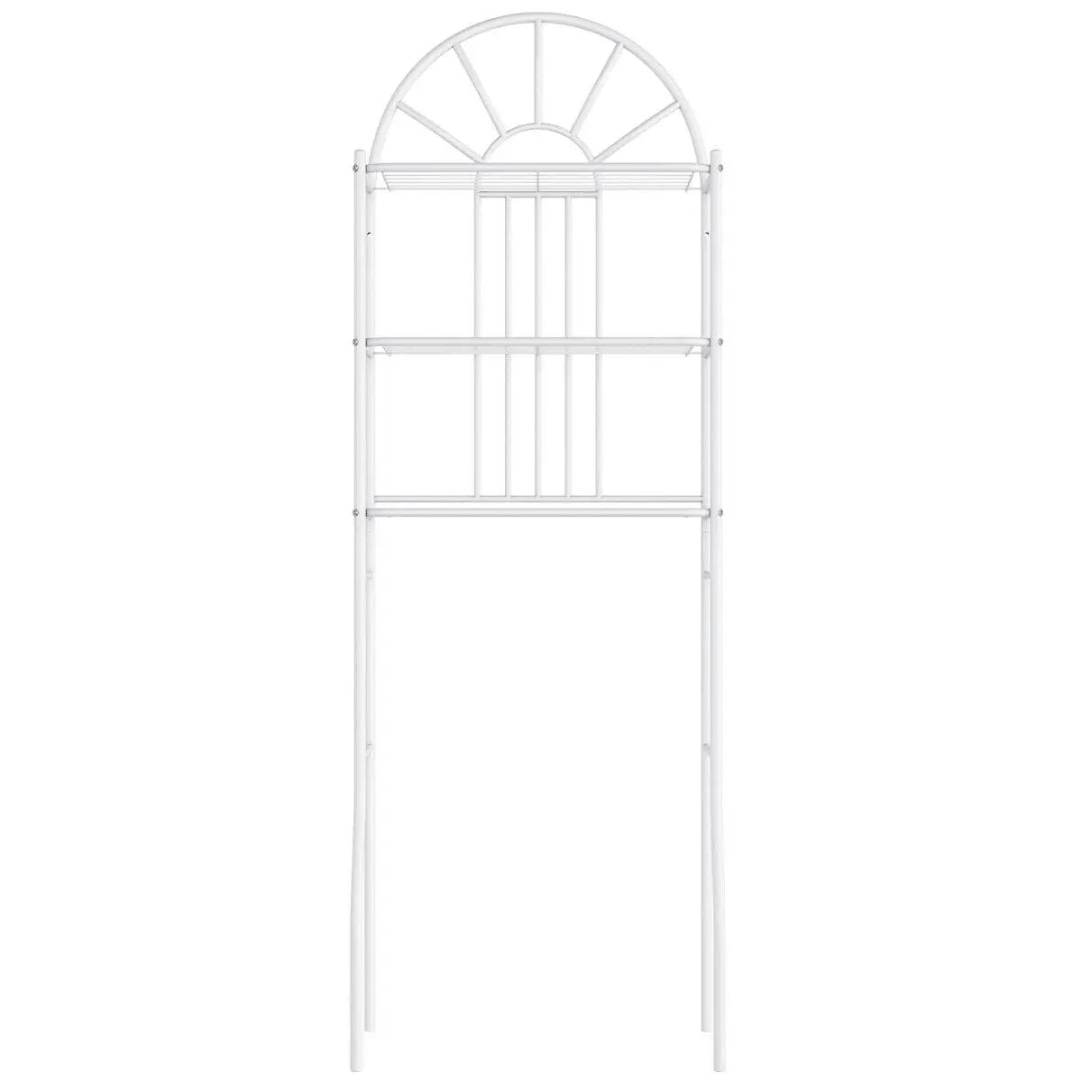 3-Tier Bathroom Rack Over-the-Toilet Storage Rack with 3 Shelves by DirectDeals