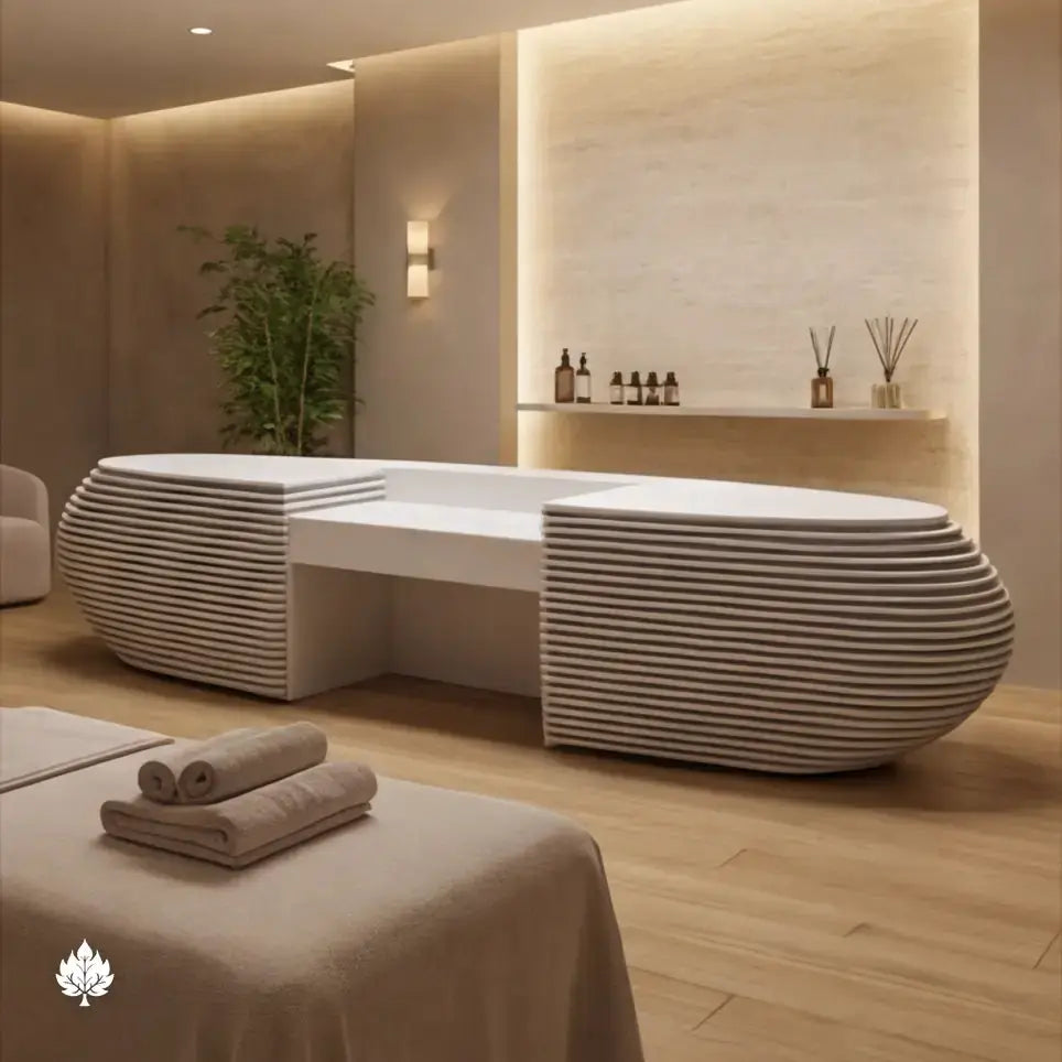 Avéra · Front Reception Desk by Arc Grove