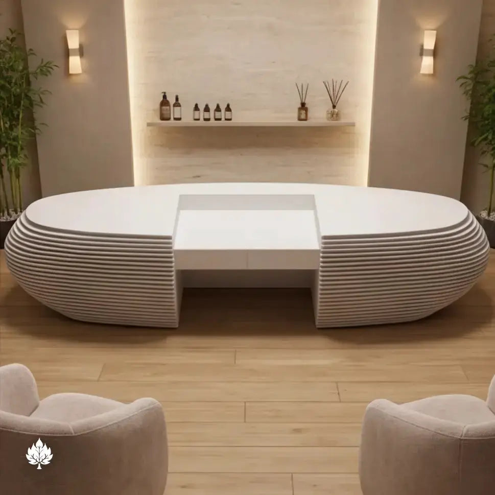 Avéra · Front Reception Desk by Arc Grove