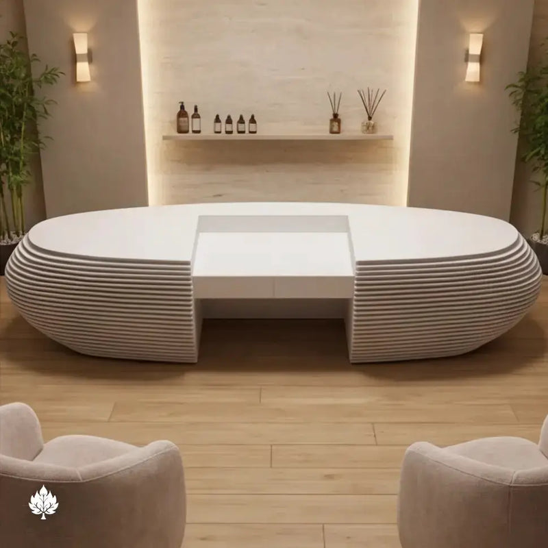 Avéra · Front Reception Desk by Arc Grove