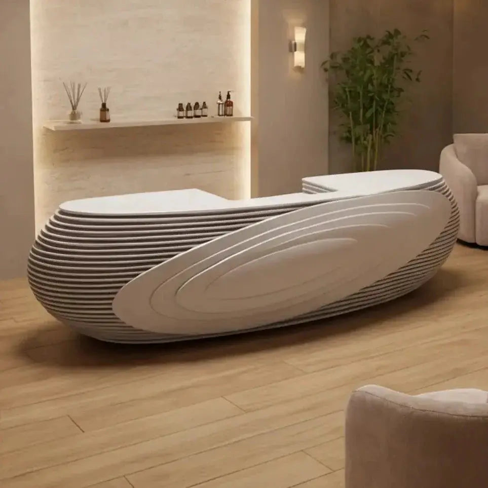 Avéra · Front Reception Desk by Arc Grove