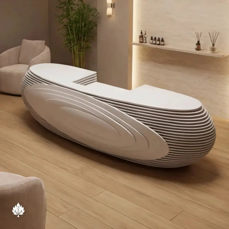 Avéra · Front Reception Desk by Arc Grove
