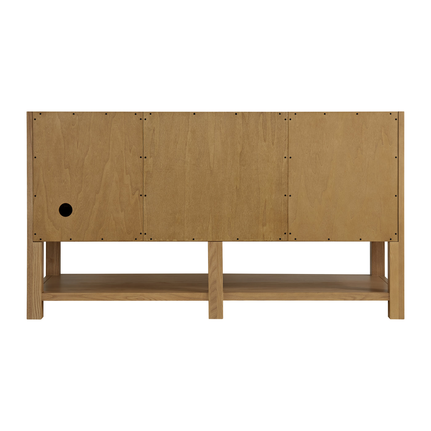 James Martin Breckenridge 60" Double Bathroom Vanity, Light Natural Oak, view 20