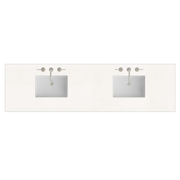 James Martin 84" Double Vanity Top
