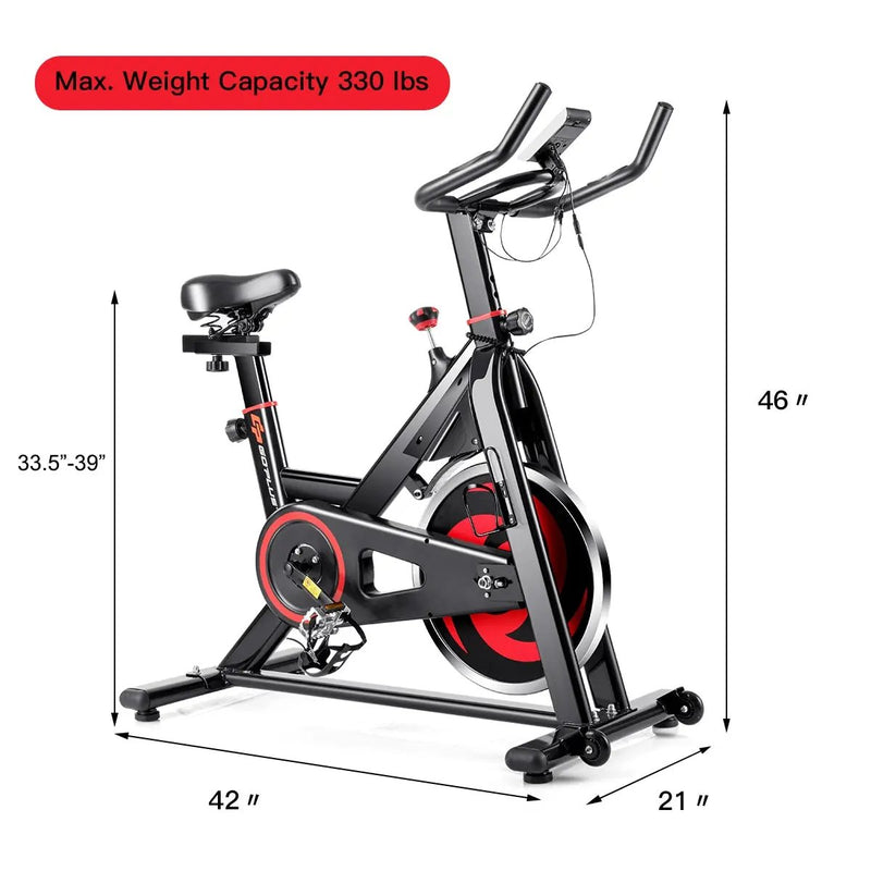 30 lbs Family Fitness Aerobic Exercise Magnetic Bicycle by DirectDeals