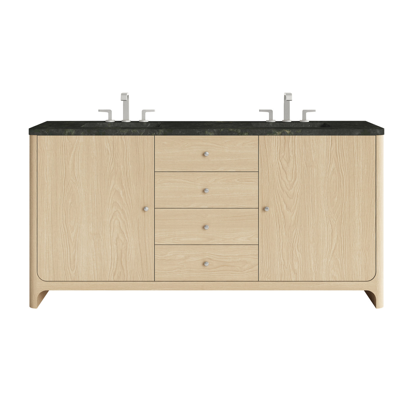 James Martin Gracyn 72" Double Bathroom Vanity, Coastal Driftwood by James Martin