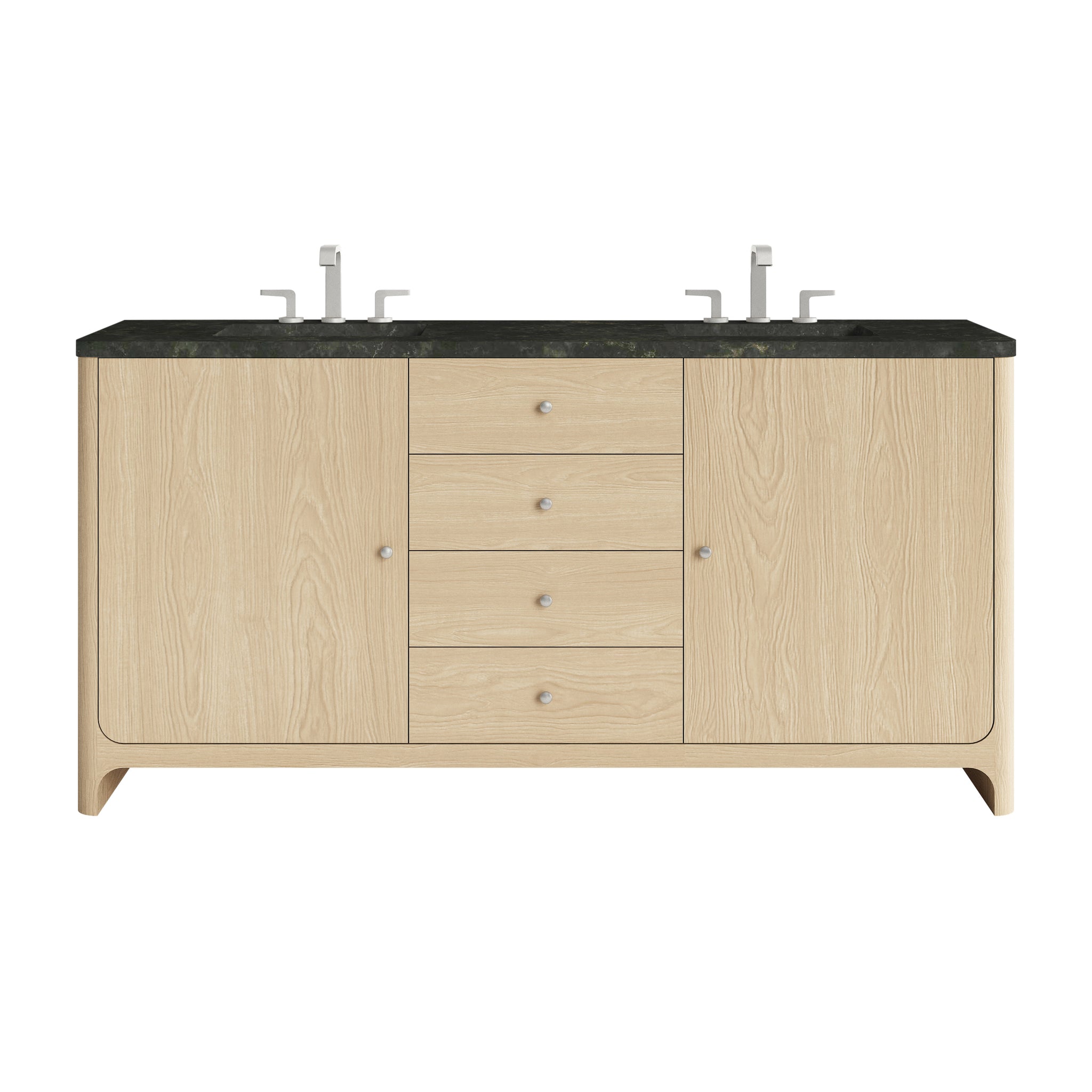 James Martin Gracyn 72" Double Bathroom Vanity, Coastal Driftwood by James Martin