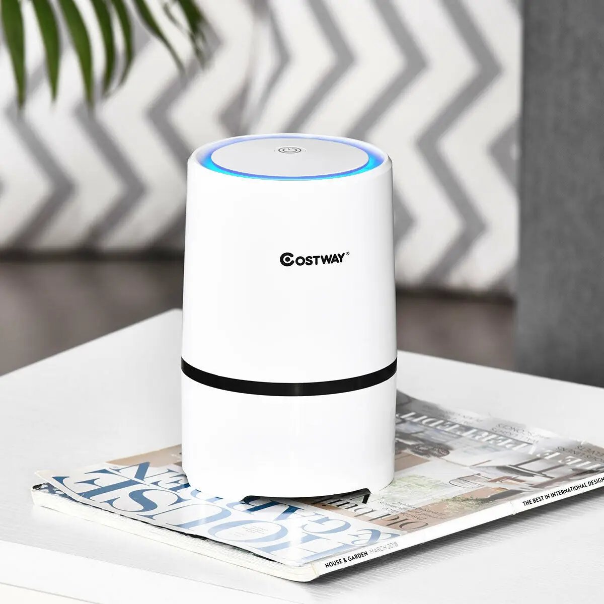 Mini Ionic 3-in-1 Composite HEPA Air Purifier by DirectDeals