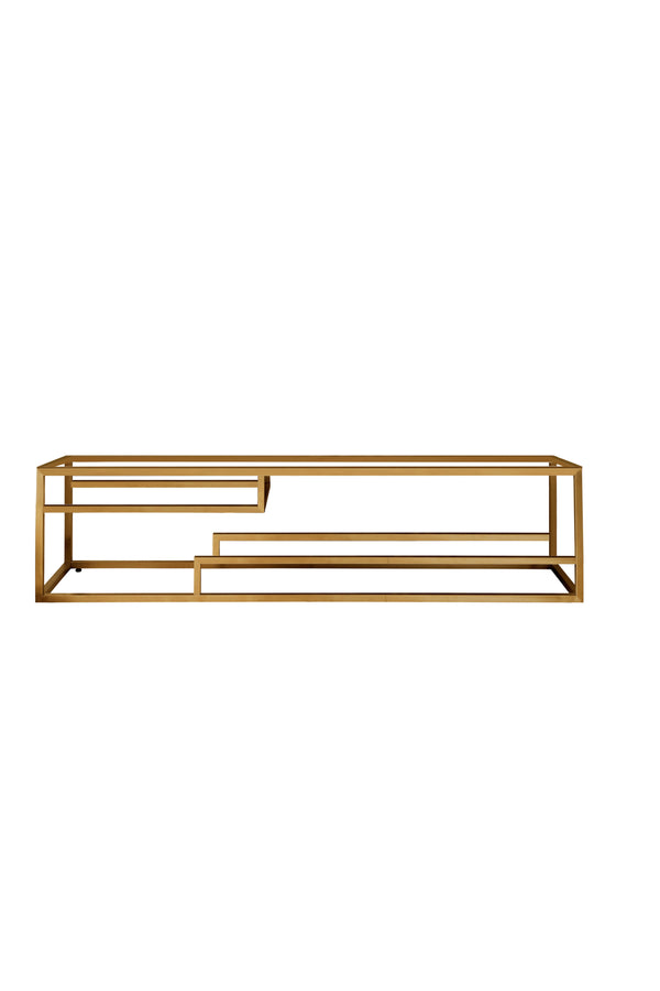 James Martin Columbia 72" Metal Base, Radiant Gold