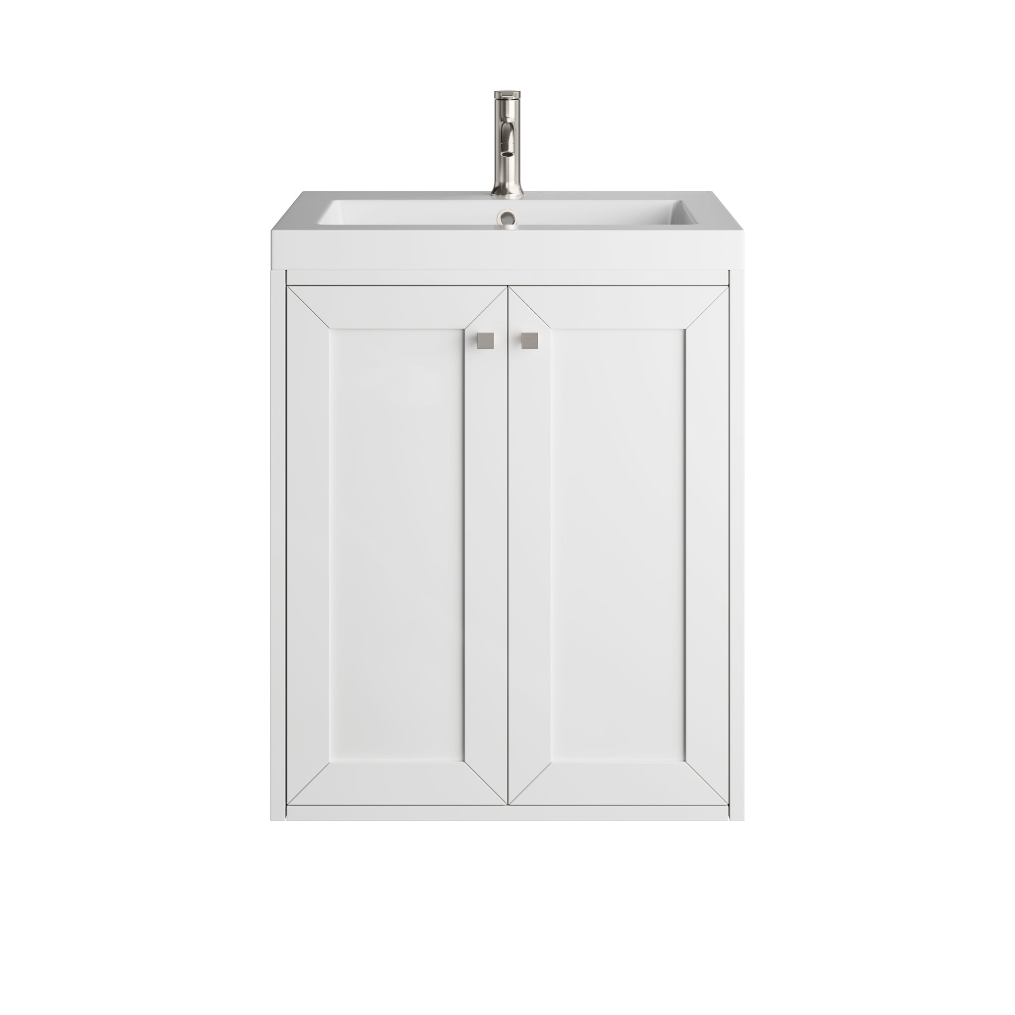 James Martin Chianti 24" Single Bathroom Vanity, Glossy White by James Martin