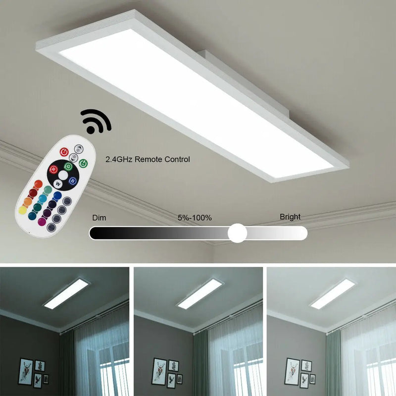 18W RGB LED Ceiling Light with Remote Control by DirectDeals