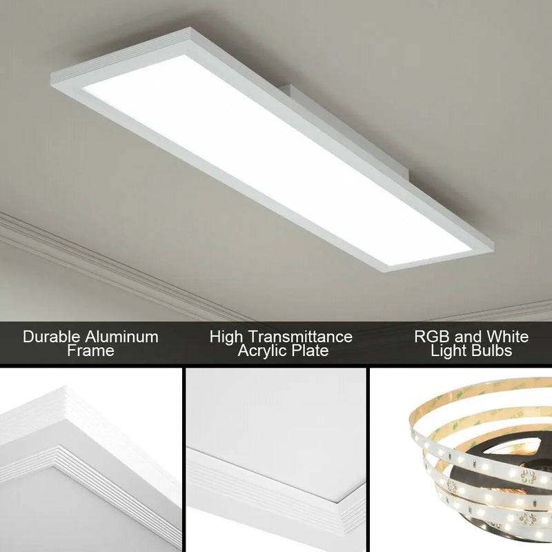 18W RGB LED Ceiling Light with Remote Control by DirectDeals