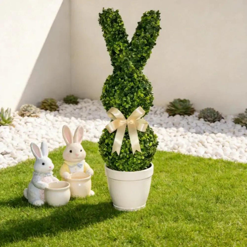 Rabbit Decor - Decorative Green 50cm by House Of Avana