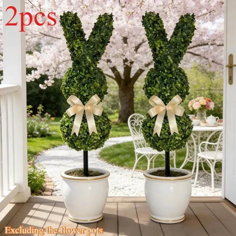 Rabbit Decor - Decorative Green 50cm by House Of Avana