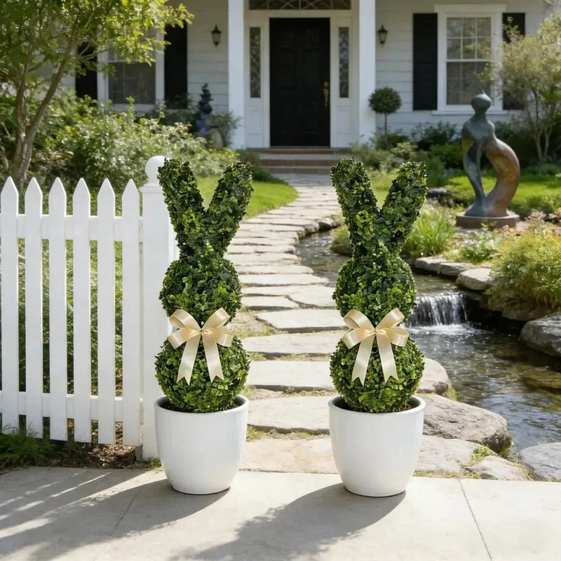 Rabbit Decor - Decorative Green 50cm by House Of Avana