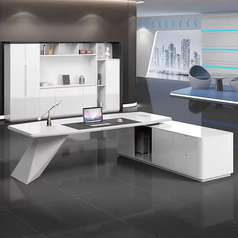 Turing · L-Shaped Executive Desk by Arc Grove