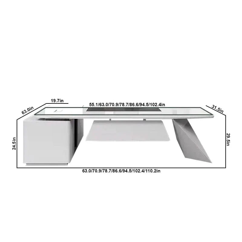 Turing · L-Shaped Executive Desk by Arc Grove