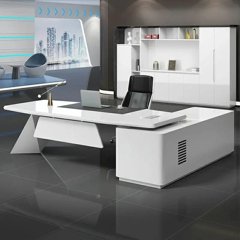 Turing · L-Shaped Executive Desk by Arc Grove
