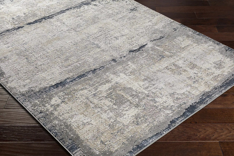Rainworth Modern Slate Luxe Rug - Clearance by Boutique Rugs