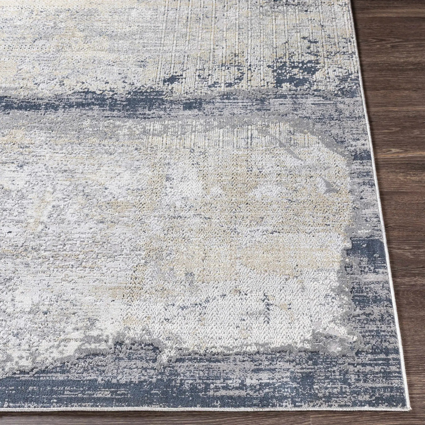 Rainworth Modern Slate Luxe Rug - Clearance by Boutique Rugs