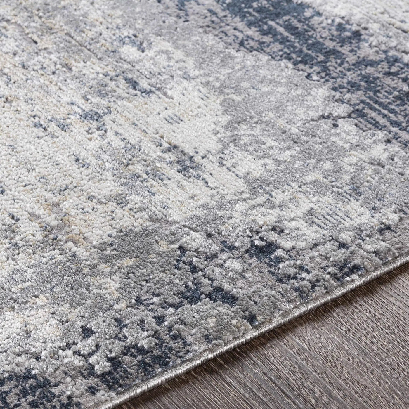 Rainworth Modern Slate Luxe Rug - Clearance by Boutique Rugs