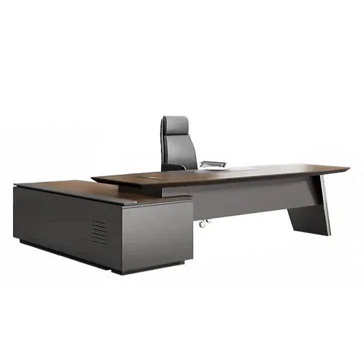Finley · Modern L-Shaped Executive Desk by Arc Grove