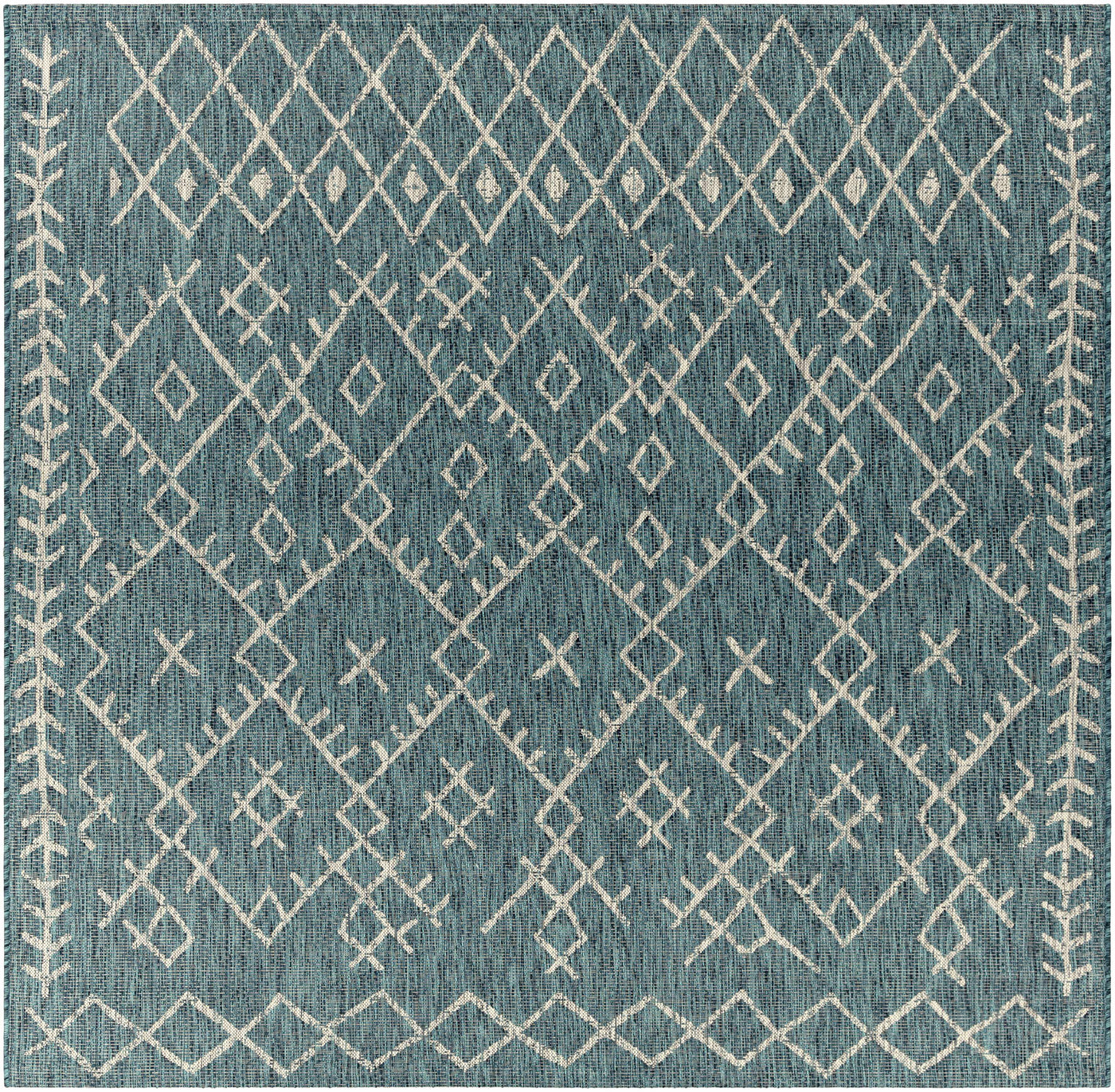 Maunawili Aqua Nordic Outdoor Rug by Boutique Rugs