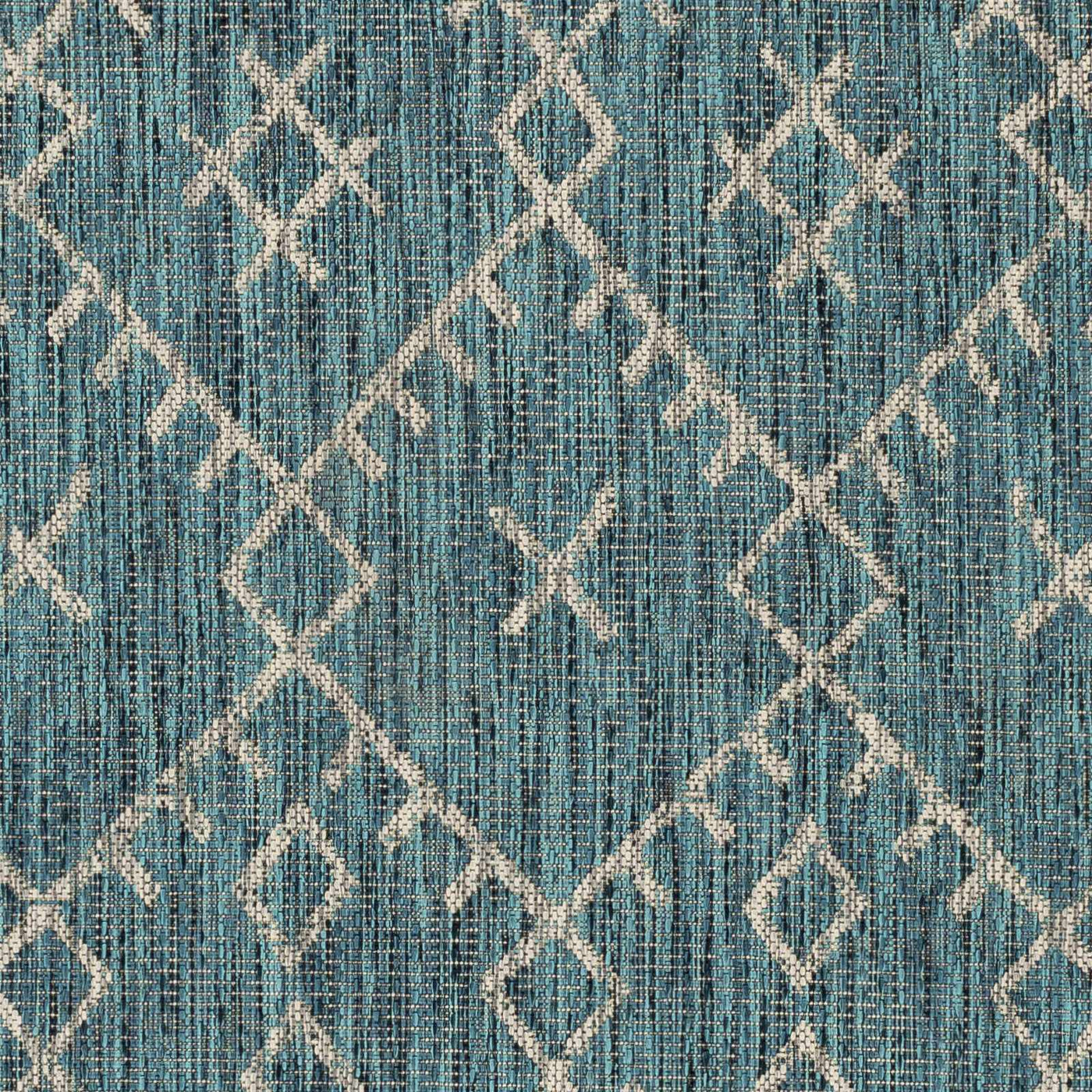 Maunawili Aqua Nordic Outdoor Rug by Boutique Rugs
