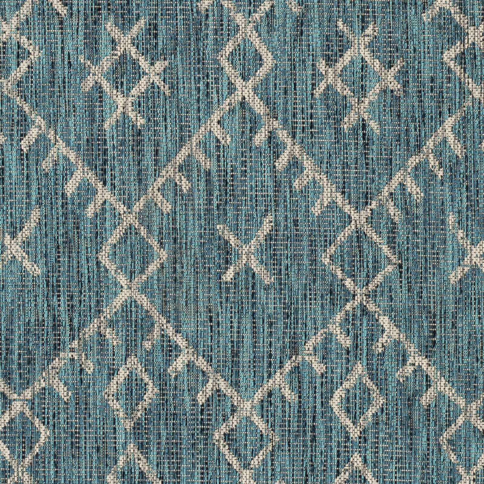 Maunawili Aqua Nordic Outdoor Rug by Boutique Rugs