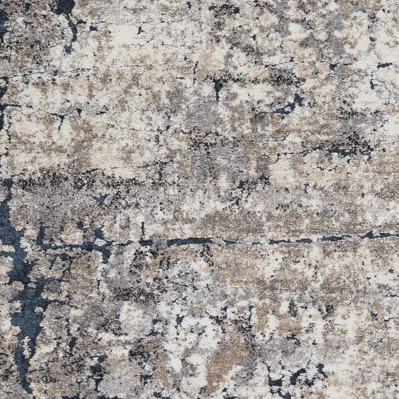 Ratho Rock Pattern Thick Rug by Boutique Rugs