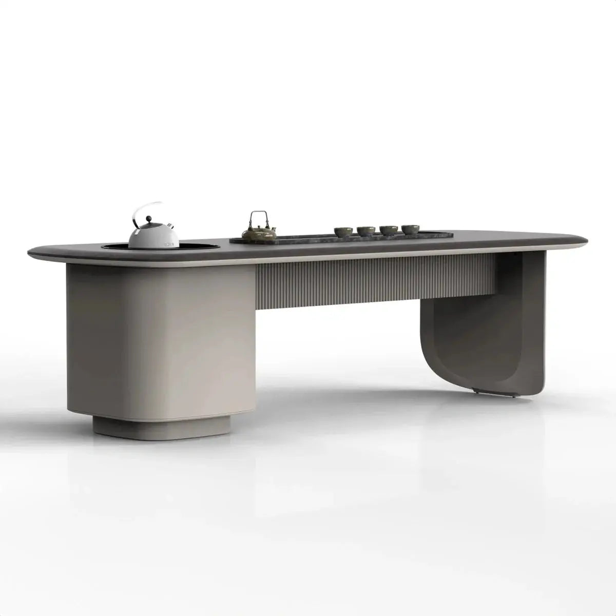 Caliber · Rounded Conference Room Table by Arc Grove