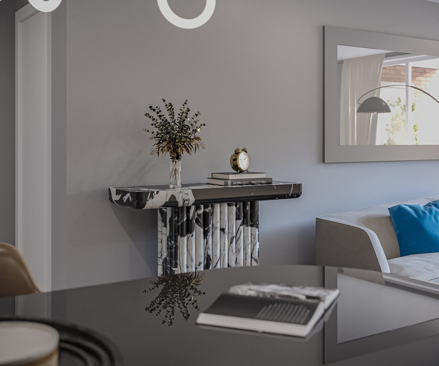 Ravenna Console Table by Zicana Boutique