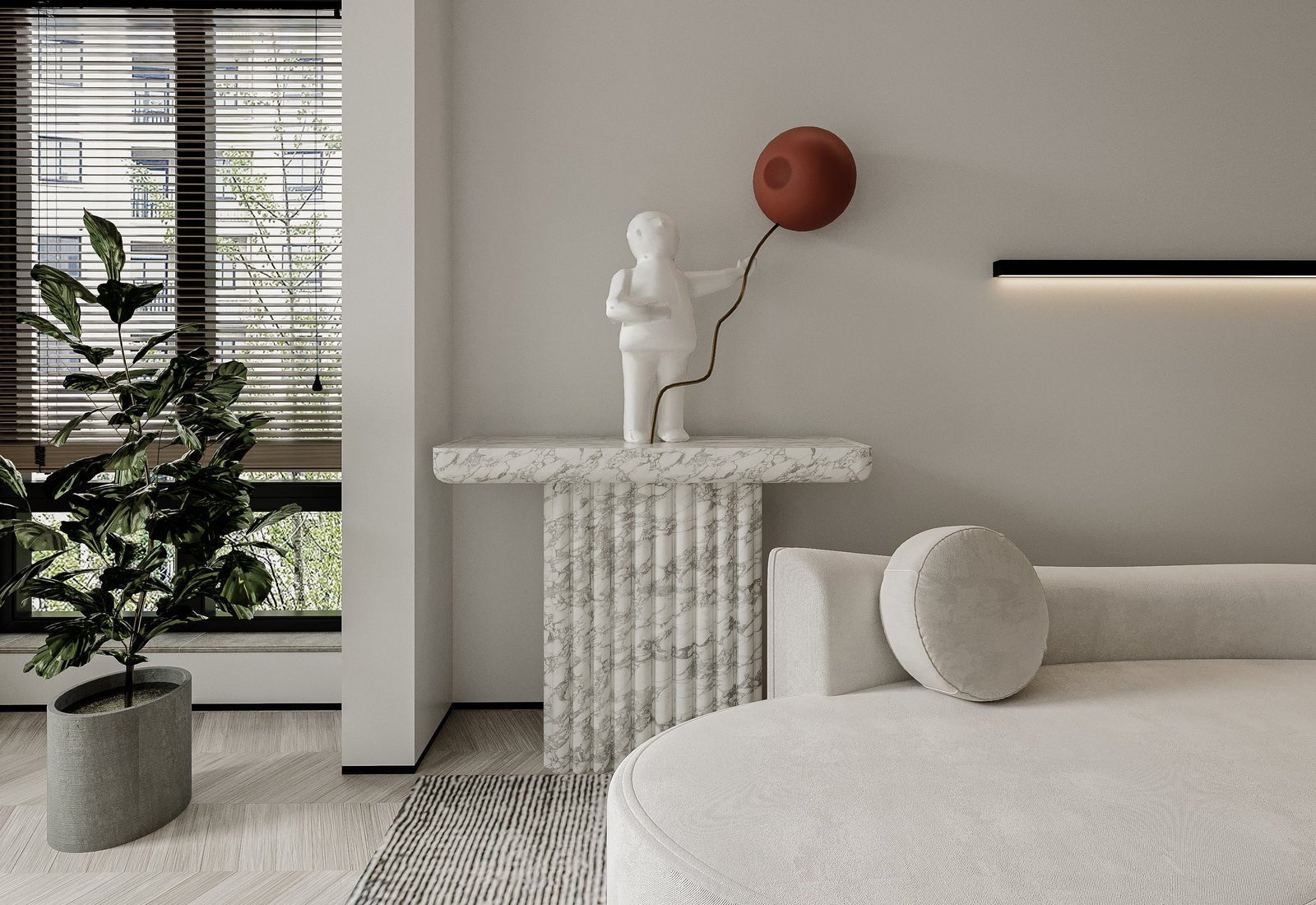 Ravenna Console Table by Zicana Boutique