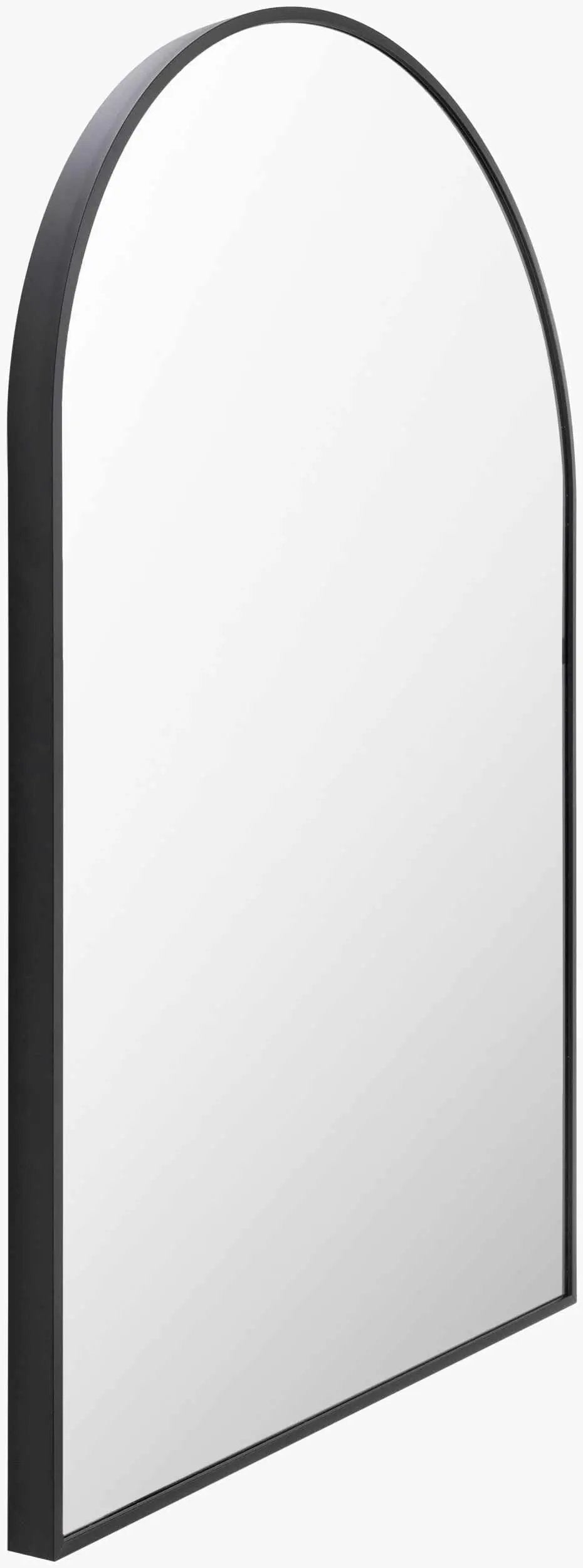 Brembilla Black Frame Mirror by Boutique Rugs