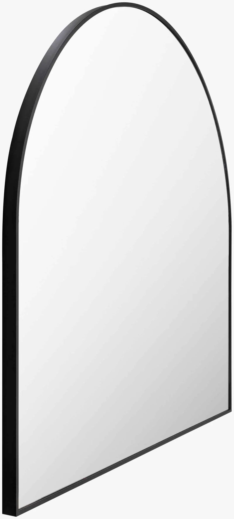Brembilla Black Frame Mirror by Boutique Rugs