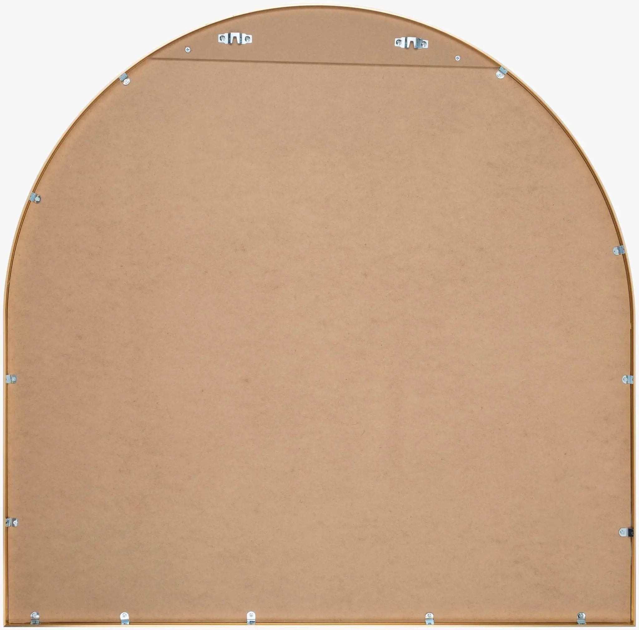 Brembilla Gold Modern Mirror by Boutique Rugs