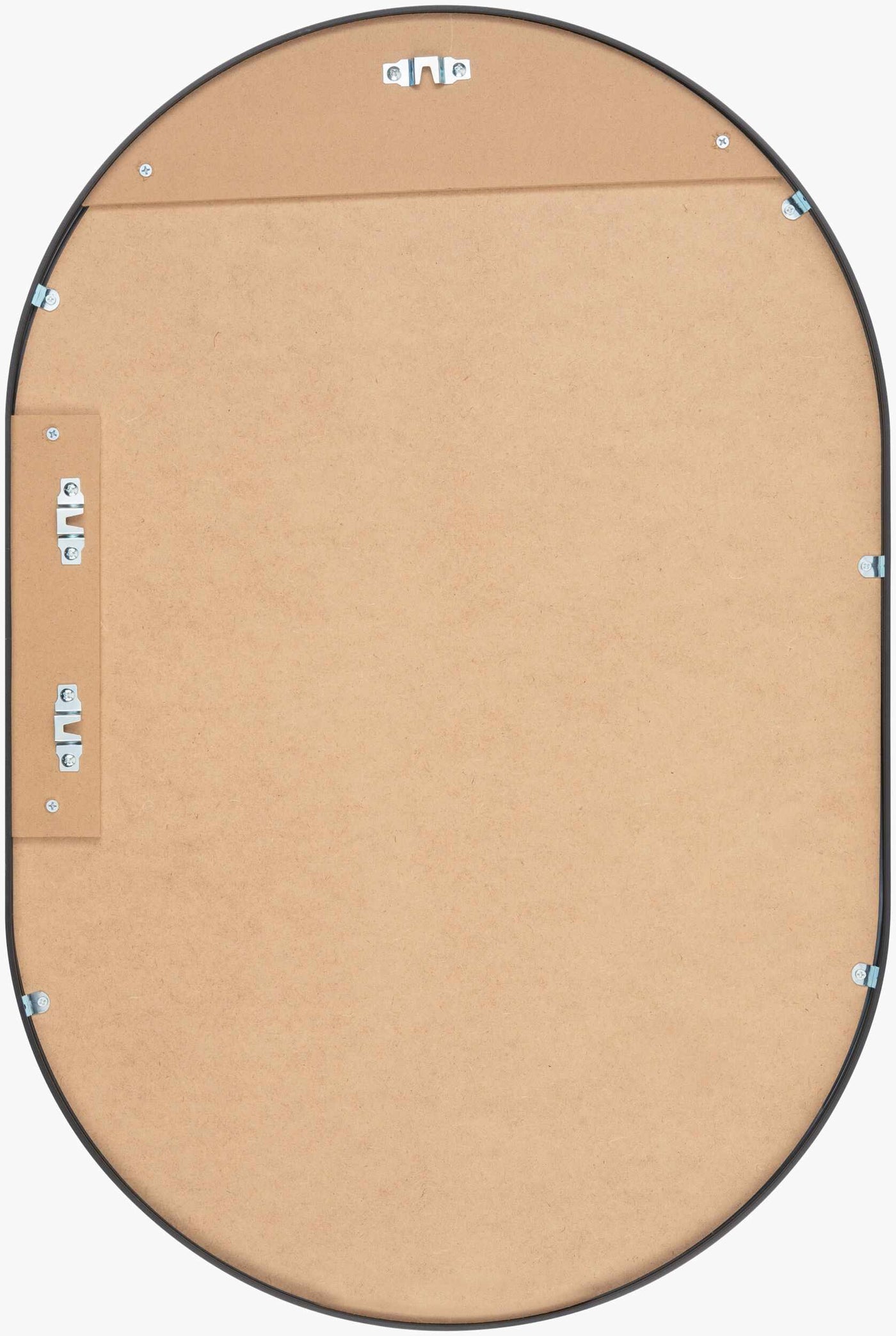 Hagenburg Black Iron Frame Mirror by Boutique Rugs