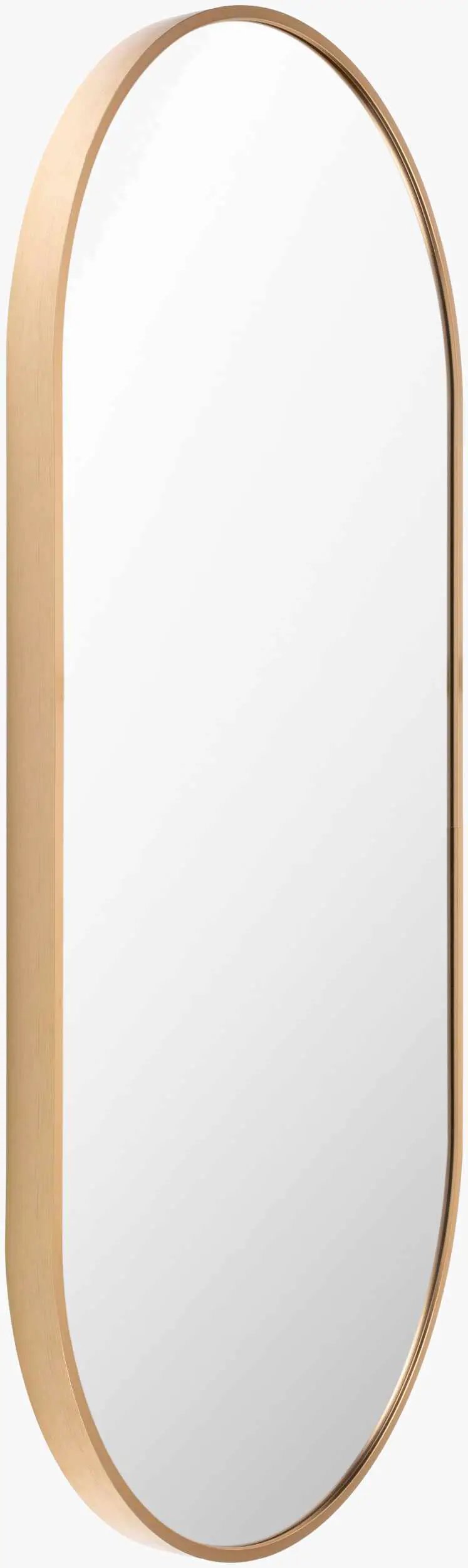 Hagenburg Gold Iron Frame Mirror by Boutique Rugs