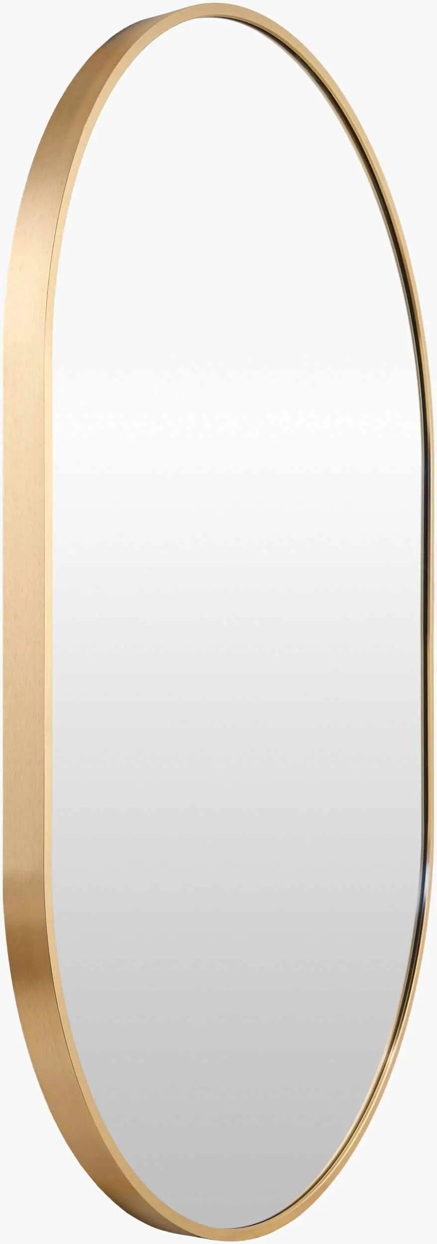 Hagenburg Gold Iron Frame Mirror by Boutique Rugs