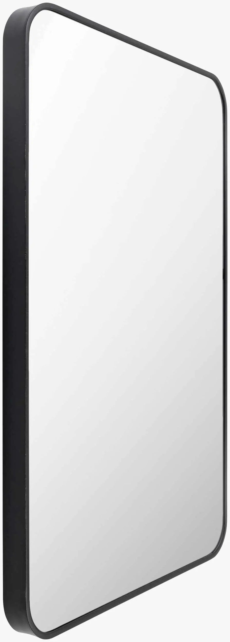 Sustinente Black Carved Mirror by Boutique Rugs