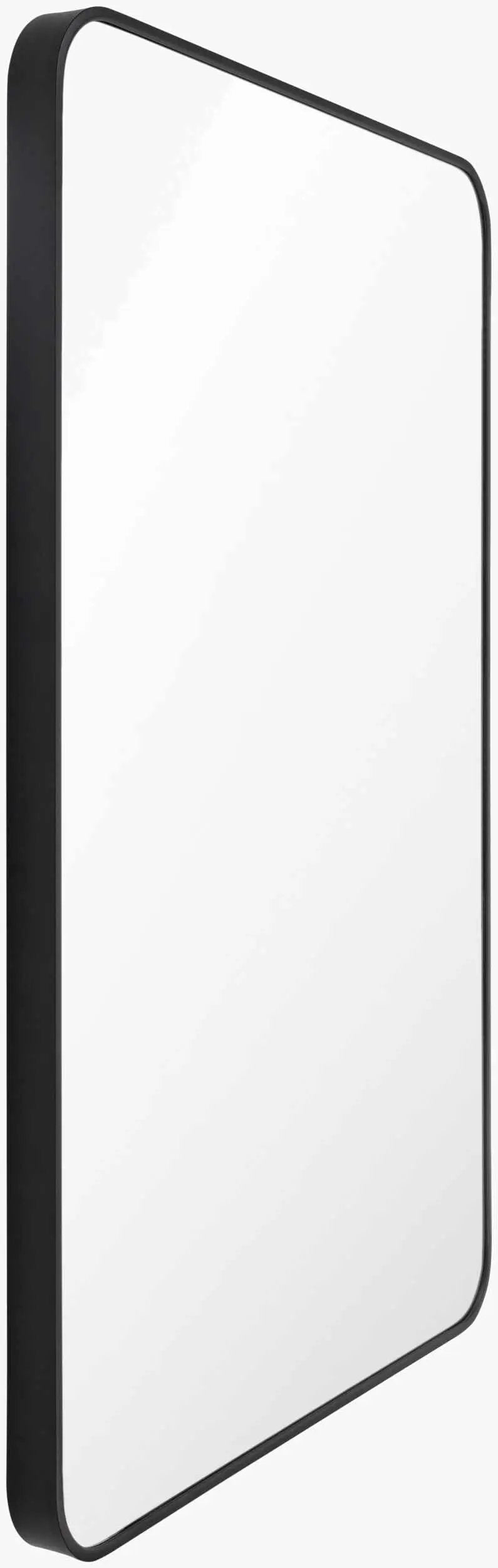 Sustinente Black Carved Mirror by Boutique Rugs