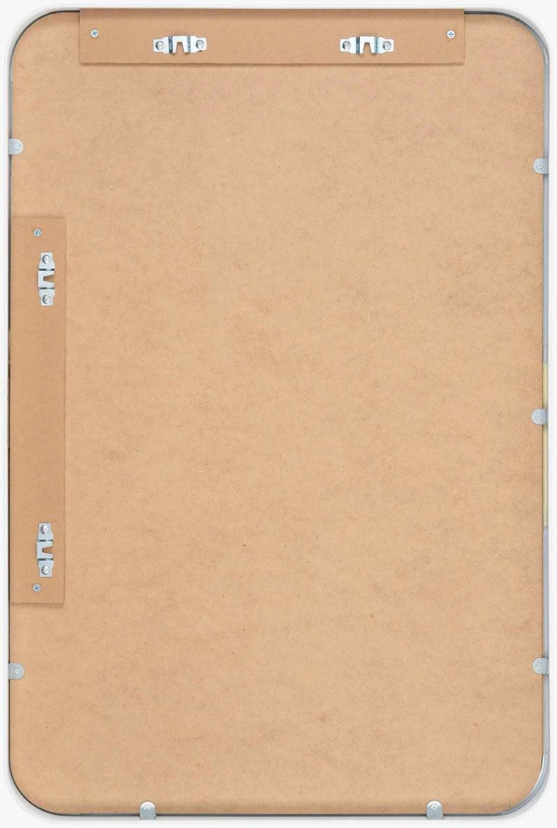 Sustinente White Carved Mirror - Clearance by Boutique Rugs