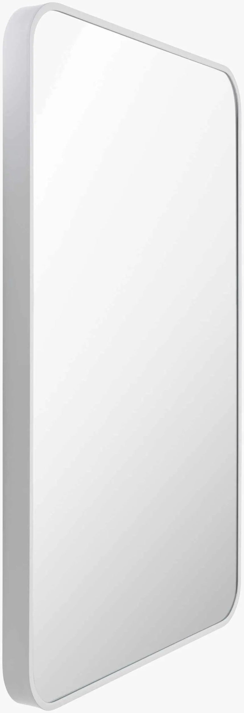 Sustinente White Carved Mirror - Clearance by Boutique Rugs