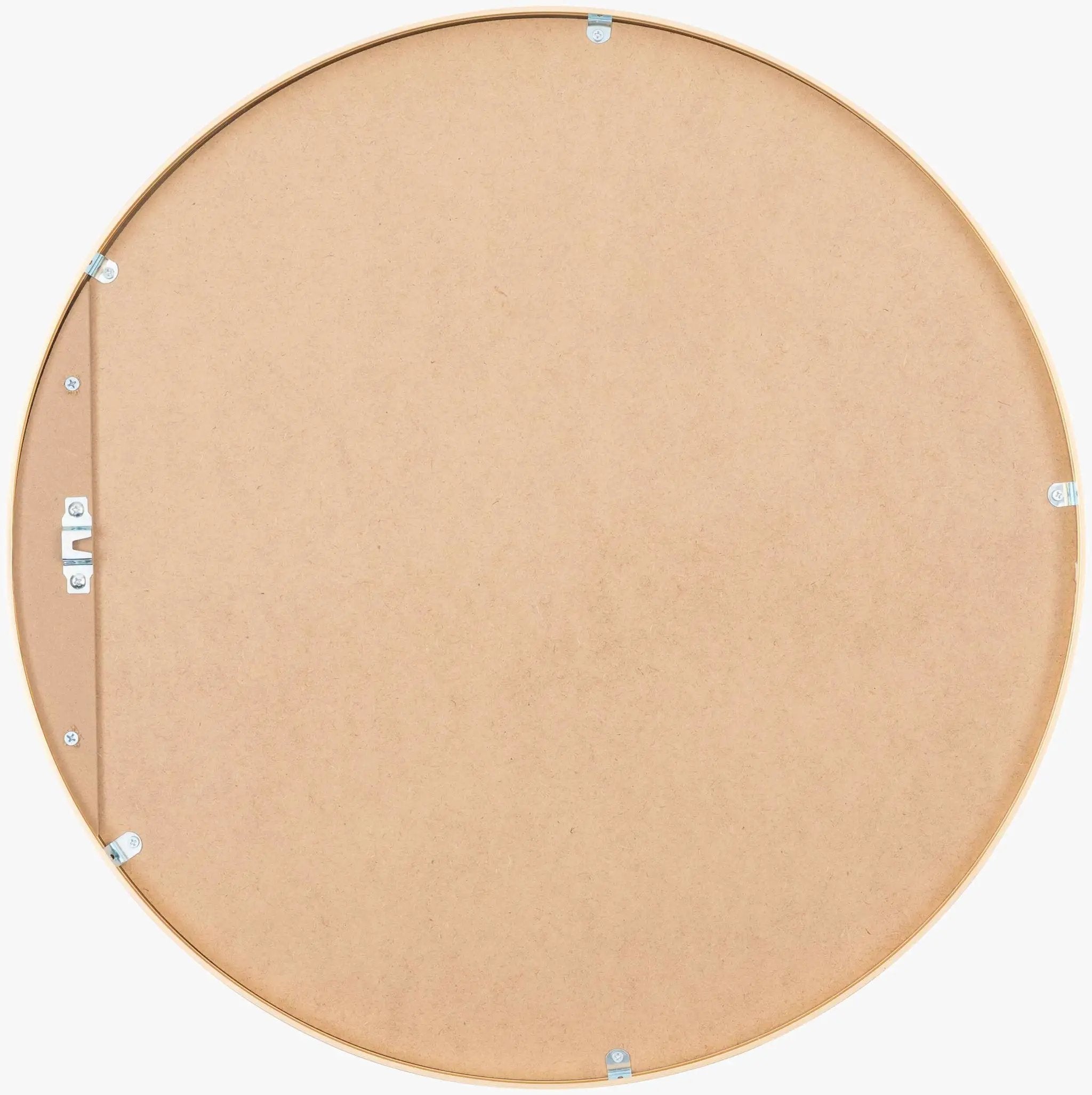 Pontalina Round Gold Mirror by Boutique Rugs