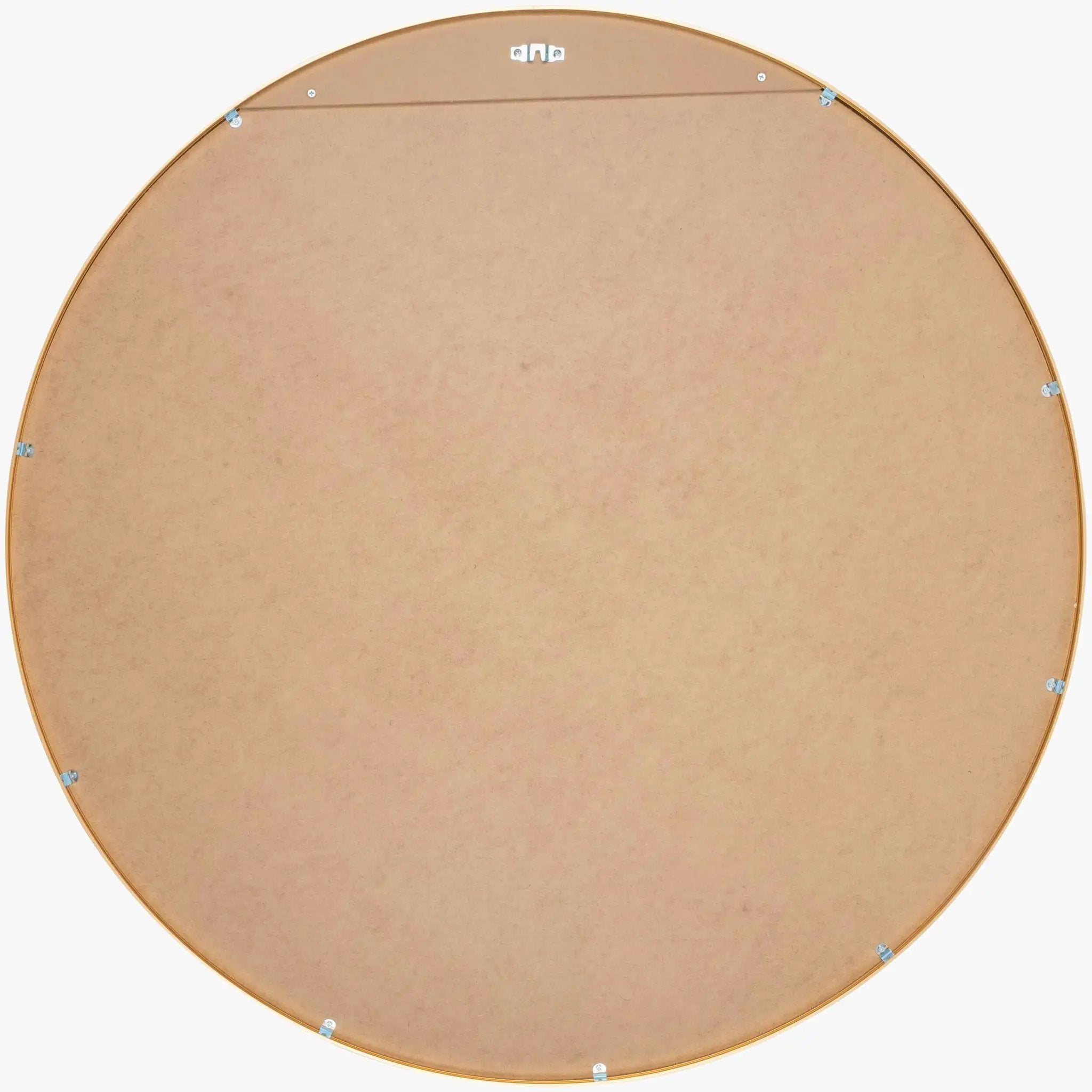 Pontalina Round Gold Mirror by Boutique Rugs