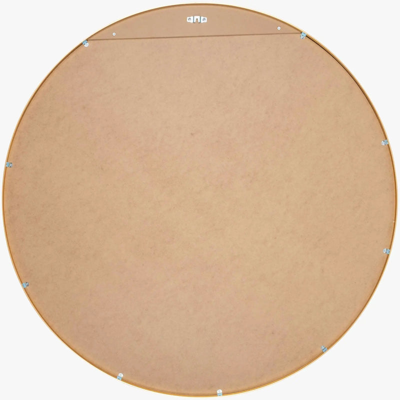 Pontalina Round Gold Mirror by Boutique Rugs