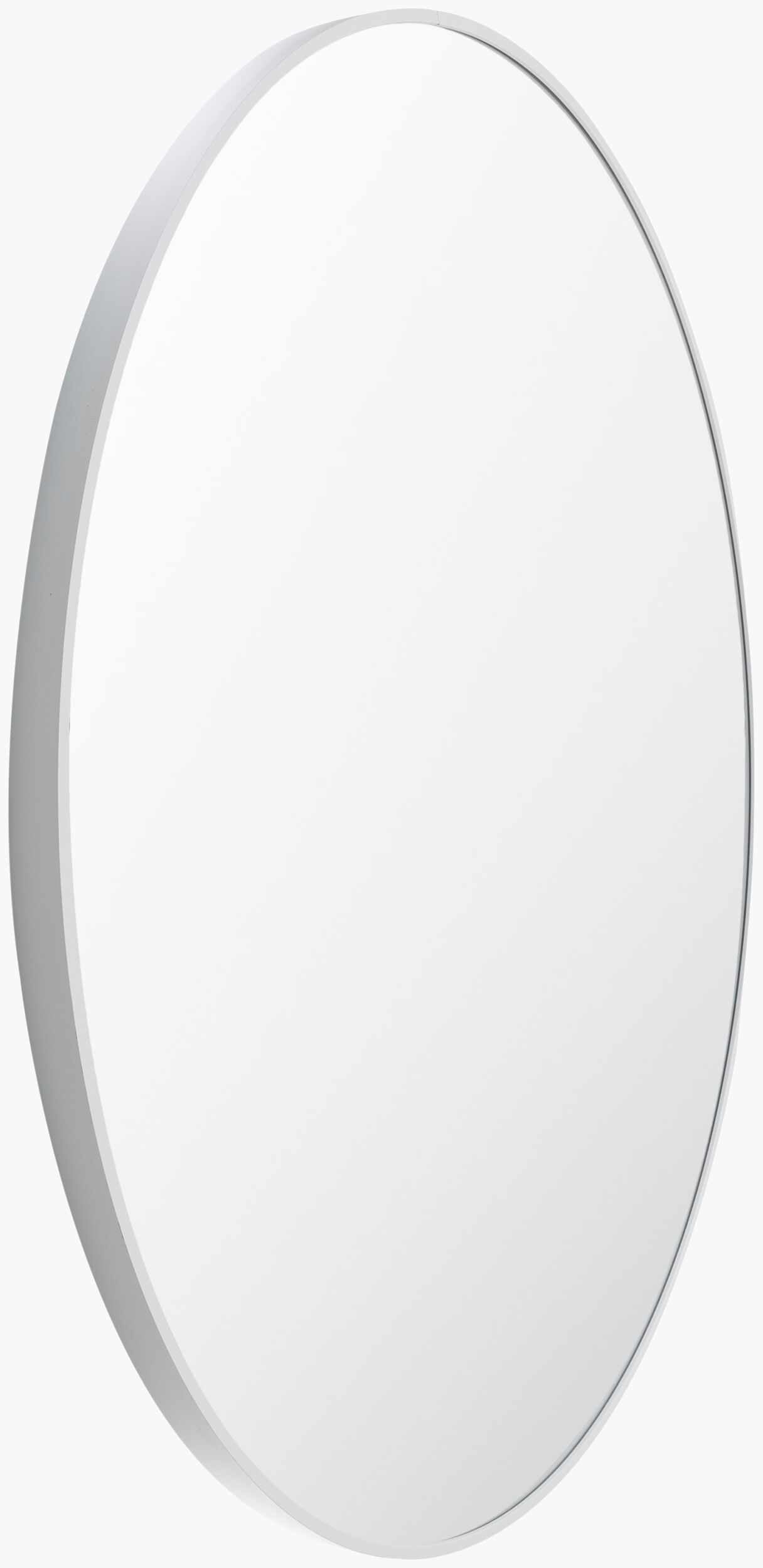 Pontalina Round White Mirror - Clearance by Boutique Rugs