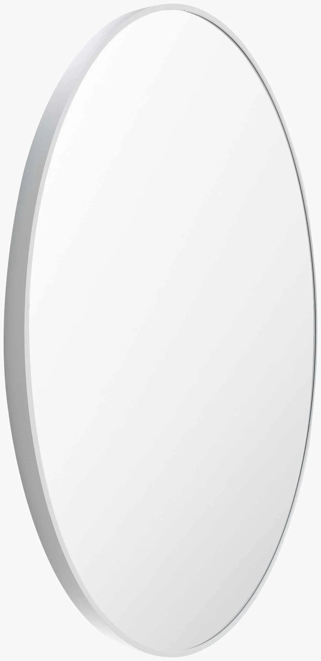 Pontalina Round White Mirror - Clearance by Boutique Rugs